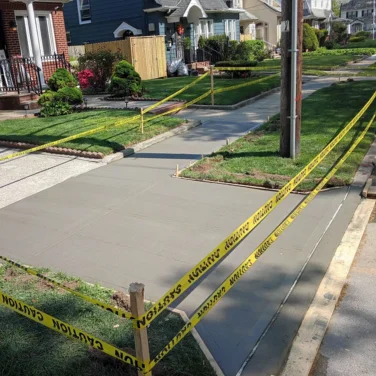Sidewalk Installation